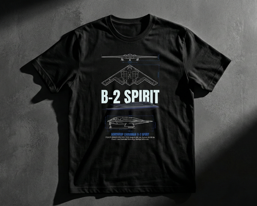 Ghost Blueprint "B-2" T-shirt