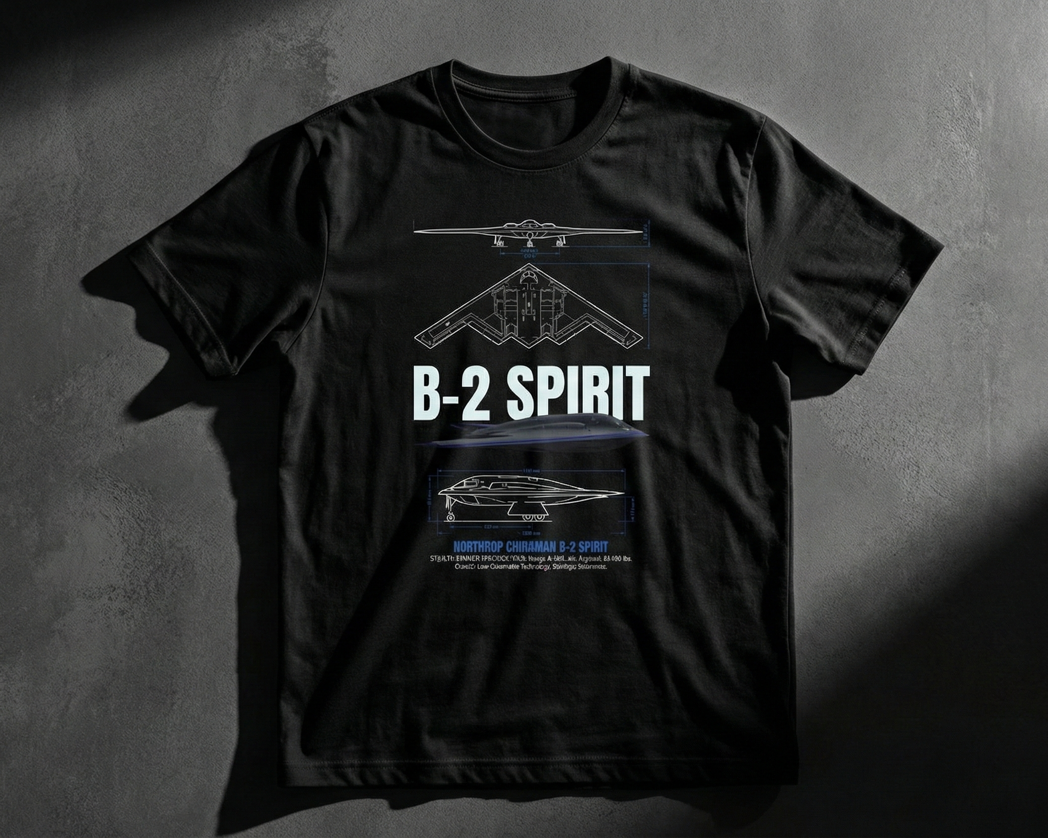 Ghost Blueprint "B-2" T-shirt