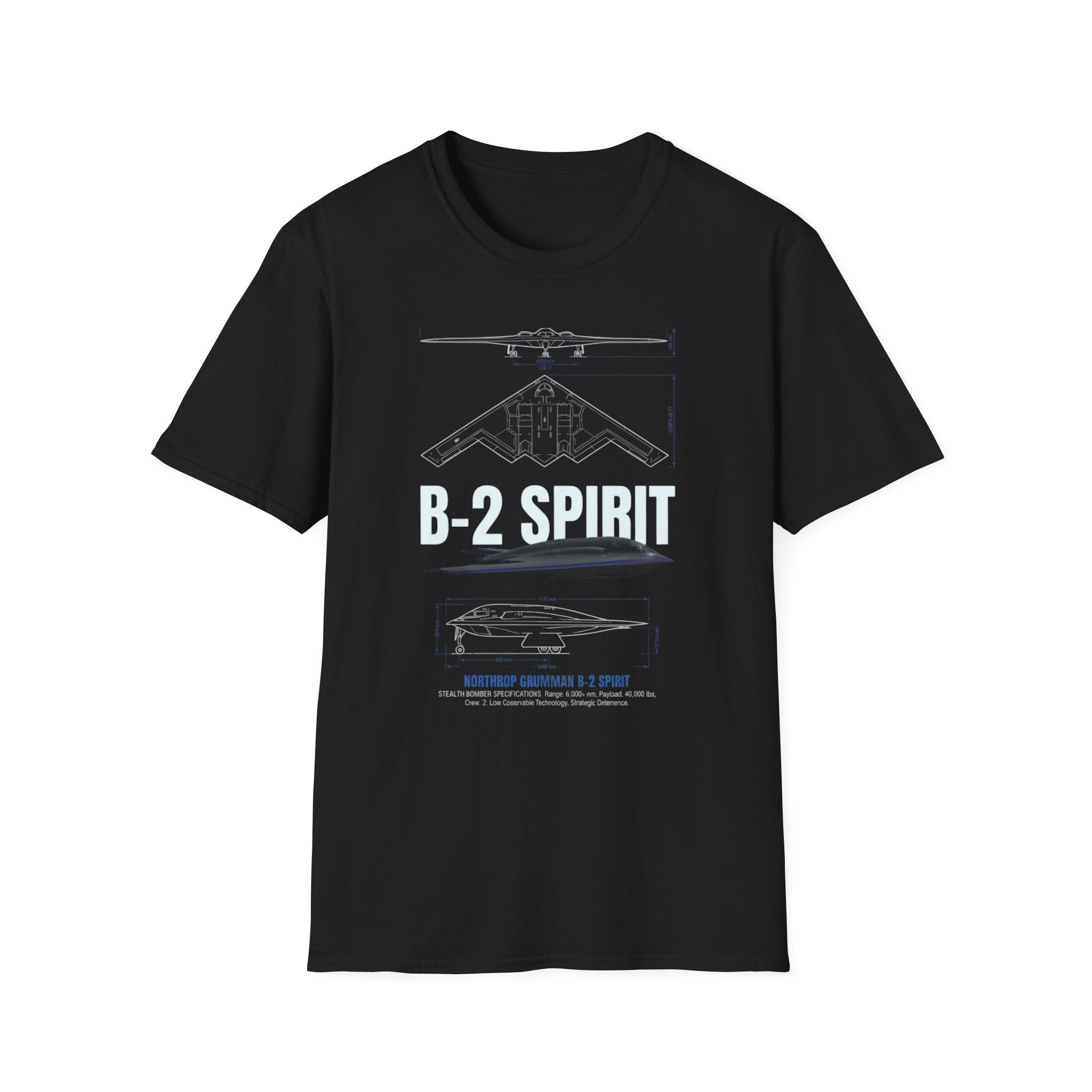 Ghost Blueprint "B-2" T-shirt