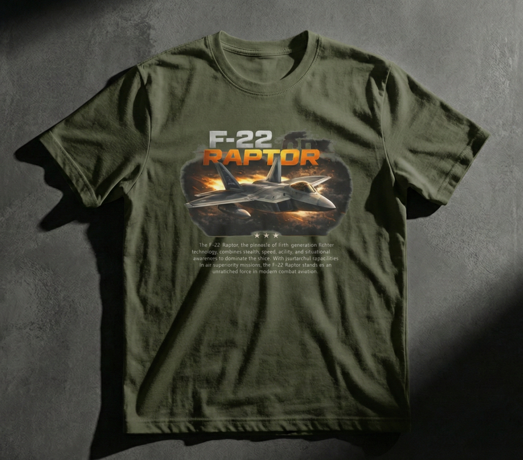 Sky Hunter "F-22 RAPTOR" T-shirt