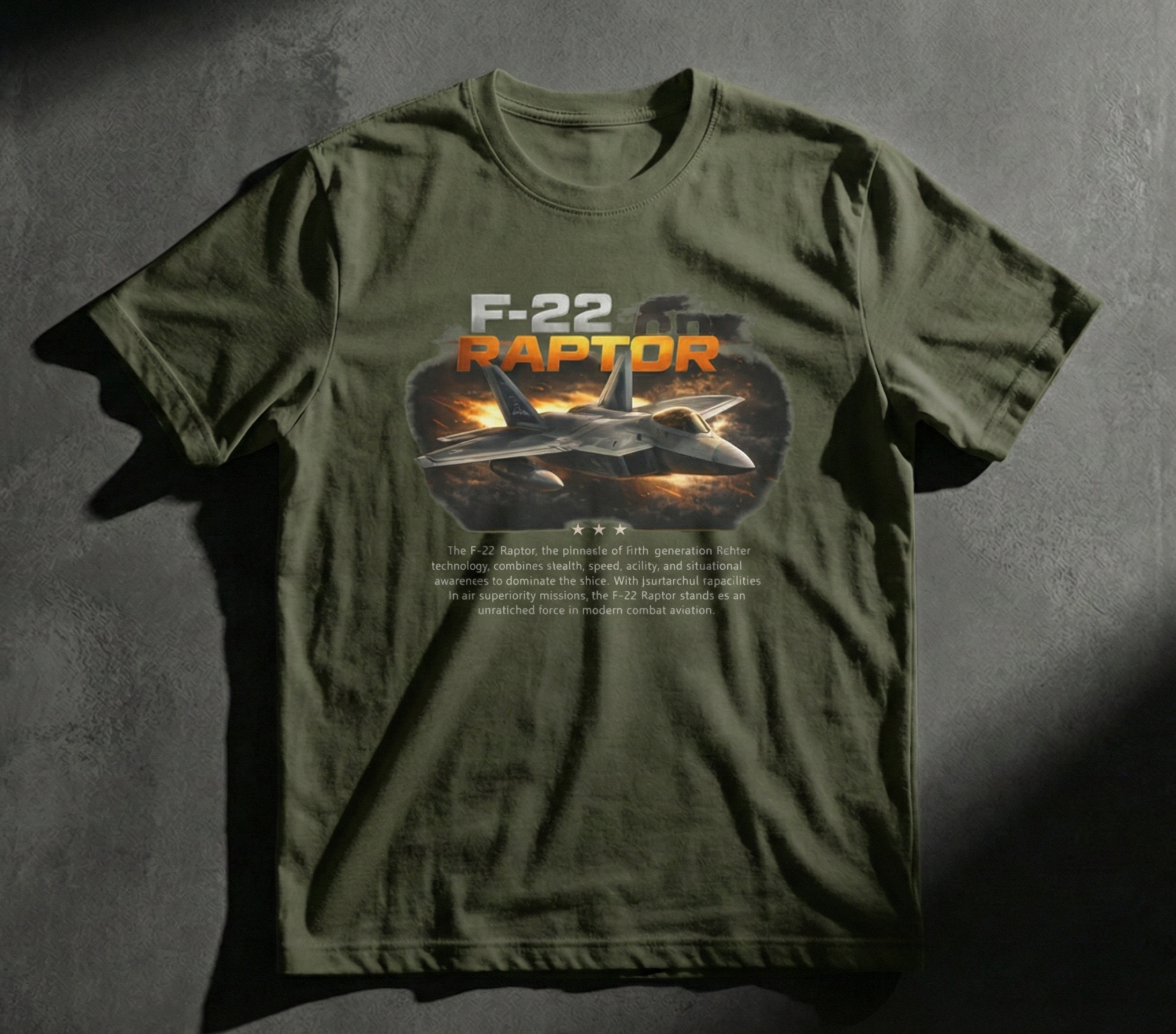 Sky Hunter "F-22 RAPTOR" T-shirt